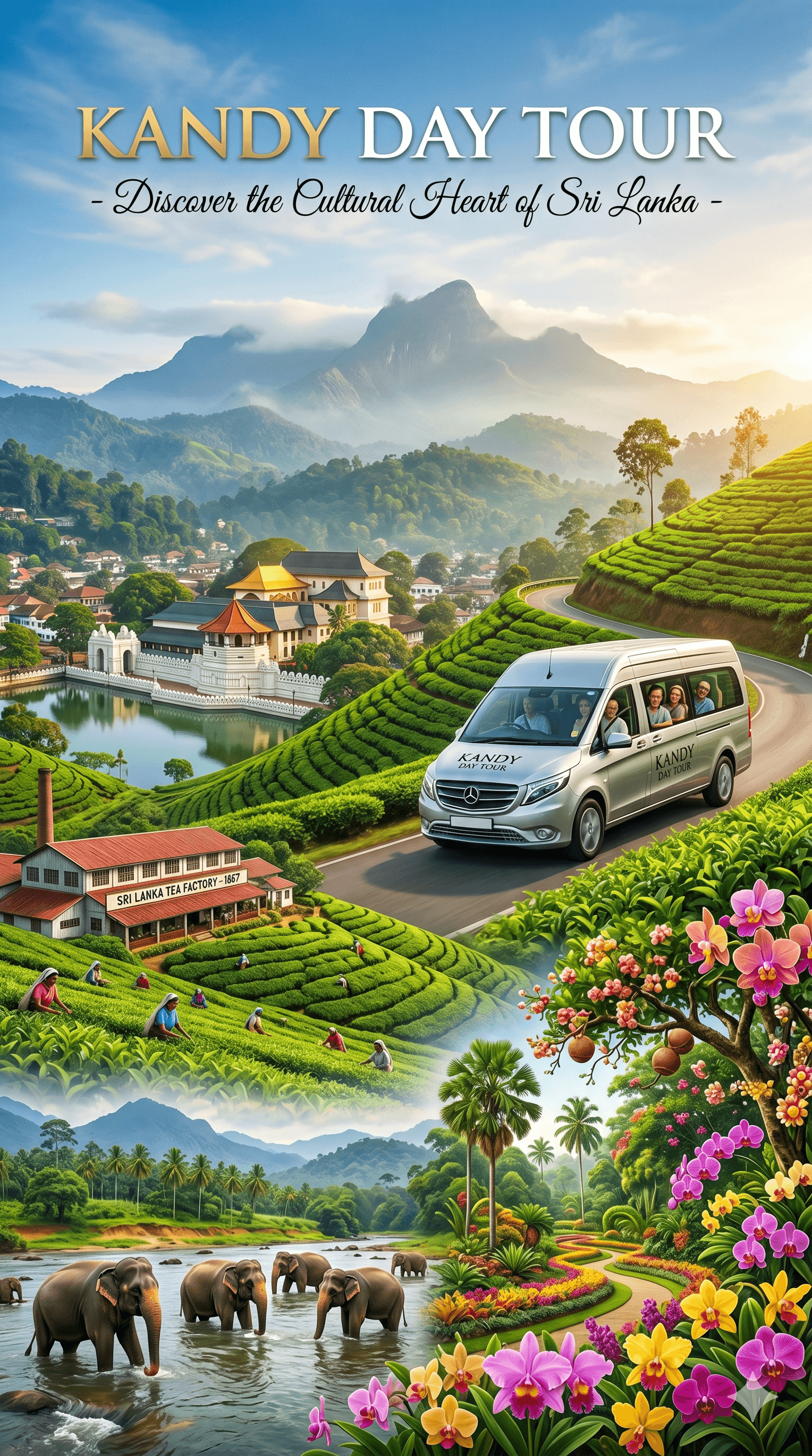 Kandy Day Tour - From Bentota